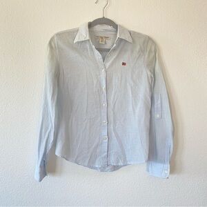 Polo Ralph Lauren button down shirt small blue cotton